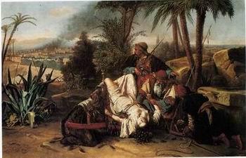 unknow artist Arab or Arabic people and life. Orientalism oil paintings 95 China oil painting art